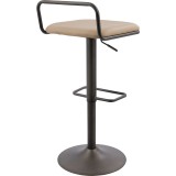Lumisource Beta Industrial Barstool - Set of 2