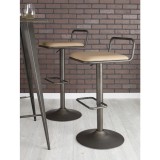 Lumisource Beta Industrial Barstool - Set of 2