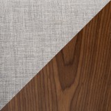 LumiSource Curvo Barstool - Grey - Swatch