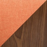 LumiSource Gardenia Barstool - ORANGE - Swatch