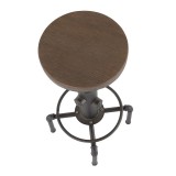 LumiSource Hydra Barstool - ANTIQUE - Seat