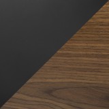 LumiSource Lombardi Barstool - BLACK - Swatch