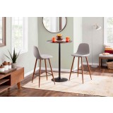 LumiSource Pebble Barstool - Set of 2 - Lifestyle