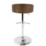 LumiSource Shiraz Barstool - GREEN - Rear