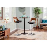 LumiSource Valencia Barstool - BLACK - Lifestyle
