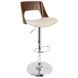 LumiSource Valencia Barstool - CREAM 