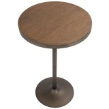LumiSource Dakota Bar Table - Grey