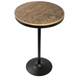 LumiSource Dakota Bar Table - Black