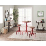 LumiSource Hydra Bar Table - Red