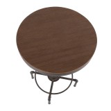LumiSource Hydra Bar Table - Antique