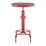 LumiSource Hydra Bar Table - Red