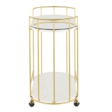 LumiSource Canary Bar Cart - Side