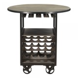 Moe's Home Collection Julep Bar Cart - Front