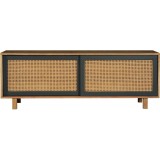Ashton Media Console - Drawers Closed
