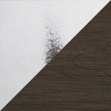 LumiSource Geo Counter Set - White + Espresso - Swatch