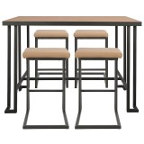 LumiSource Roman Counter Set - Grey + Camel