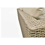 Tortuga Outdoor Reversible Space Saver Sectional - Wicker