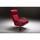 Lafer Carrie Recliner - Red Angle 2
