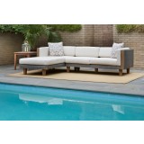 Catalina Right Arm Chaise in Fawn - Liefstyle