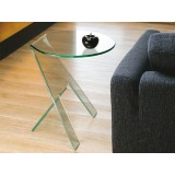 PASO Clear End Table