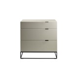 Casabianca Vizzione Tall Dresser/Nightstand - Front with White BG