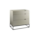 Casabianca Vizzione Tall Dresser/Nightstand - Angled with White BG