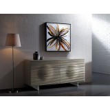 MOON High Gloss Gray Dresser - Lifestyle