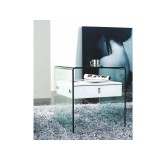  Casabianca Bari Nightstand / End Table - Side View