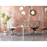 Casabianca HORIZON Arm White Eco-leather Office Chair - Lifestyle