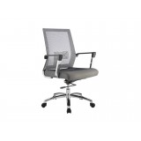 JET Arm Light Gray Office Chair - Agnled