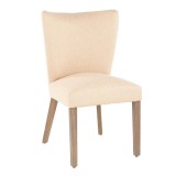 LumiSource Addison Dining Chair - Set of 2 - LIGHT BROWN - Perspective