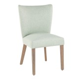 LumiSource Addison Dining Chair - Set of 2 - GREEN - Perspective