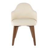 LumiSource Ahoy Chair - CREAM - Front