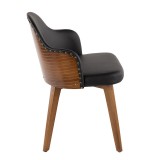 LumiSource Ahoy Chair - BLACK - Side