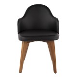 LumiSource Ahoy Chair - BLACK - Front