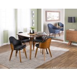 LumiSource Ahoy Chair - BLACK - Lifestyle