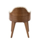 LumiSource Ahoy Chair - CREAM - Rear
