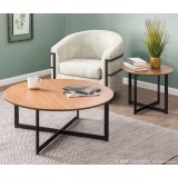 LumiSource Colby Tub Chair - LIGHT GREY - Swatch