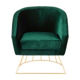 LumiSource Canary Tub Chair - GREEN - Front