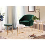 LumiSource Canary Tub Chair - GREEN - Lifestyle
