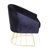 LumiSource Canary Tub Chair - BLUE - Side