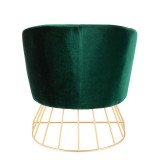 LumiSource Canary Tub Chair - GREEN - Rear