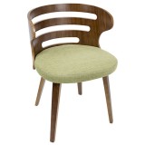 LumiSource Cosi Chair - GREEN - Perspective
