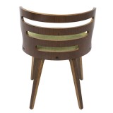 LumiSource Cosi Chair - GREEN - Rear