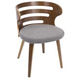 LumiSource Cosi Chair - GREY - Perspective