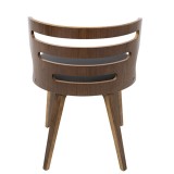 LumiSource Cosi Chair - BROWN - Rear