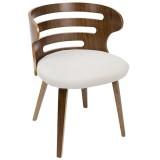 LumiSource Cosi Chair - CREAM - Perspective
