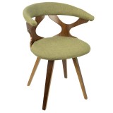 LumiSource Gardenia Chair - GREEN - Perspective
