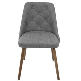 LumiSource Giovanni Chair - GREY - Front