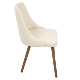 LumiSource Giovanni Chair - CREAM - Side